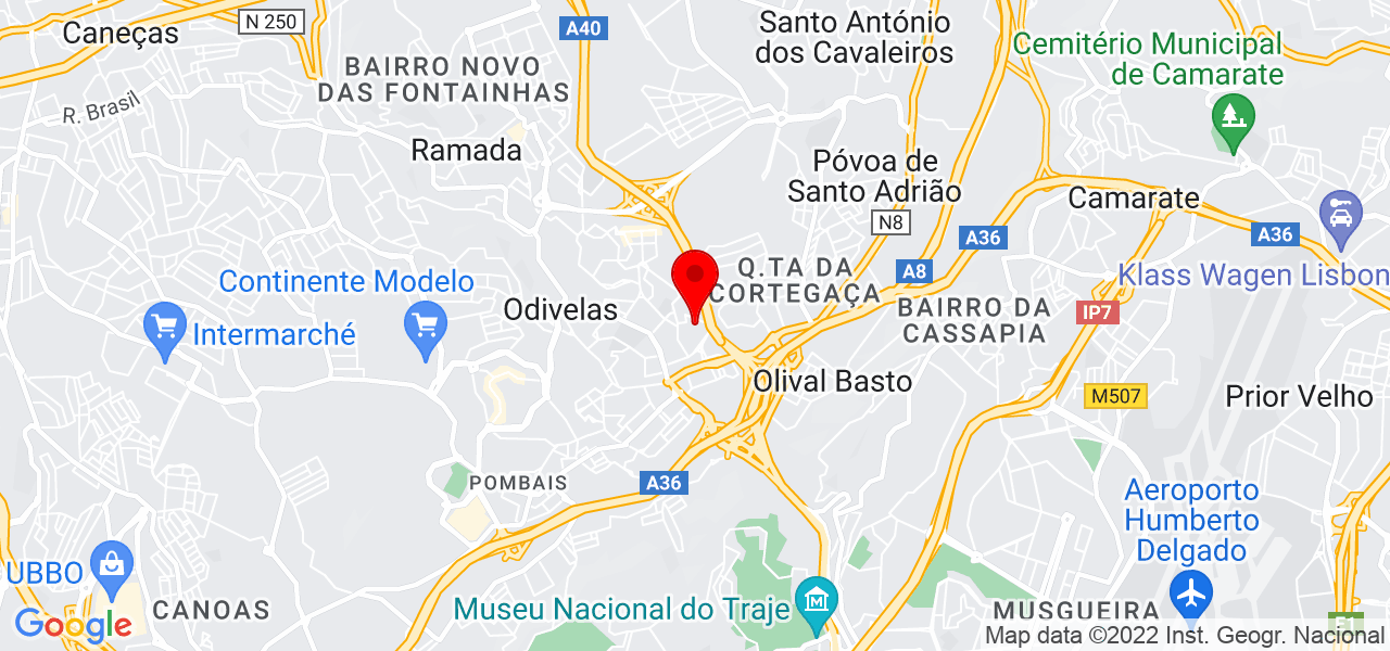 Clrappel - Lisboa - Odivelas - Map