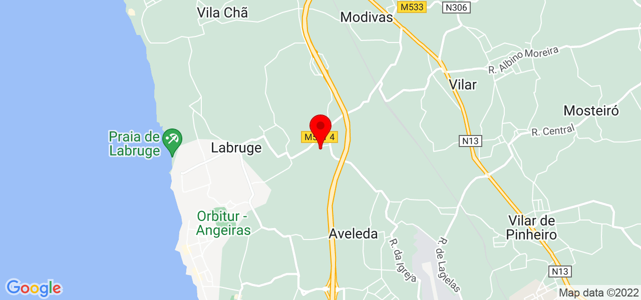 Gabriela OLiveira - Porto - Vila do Conde - Mapa