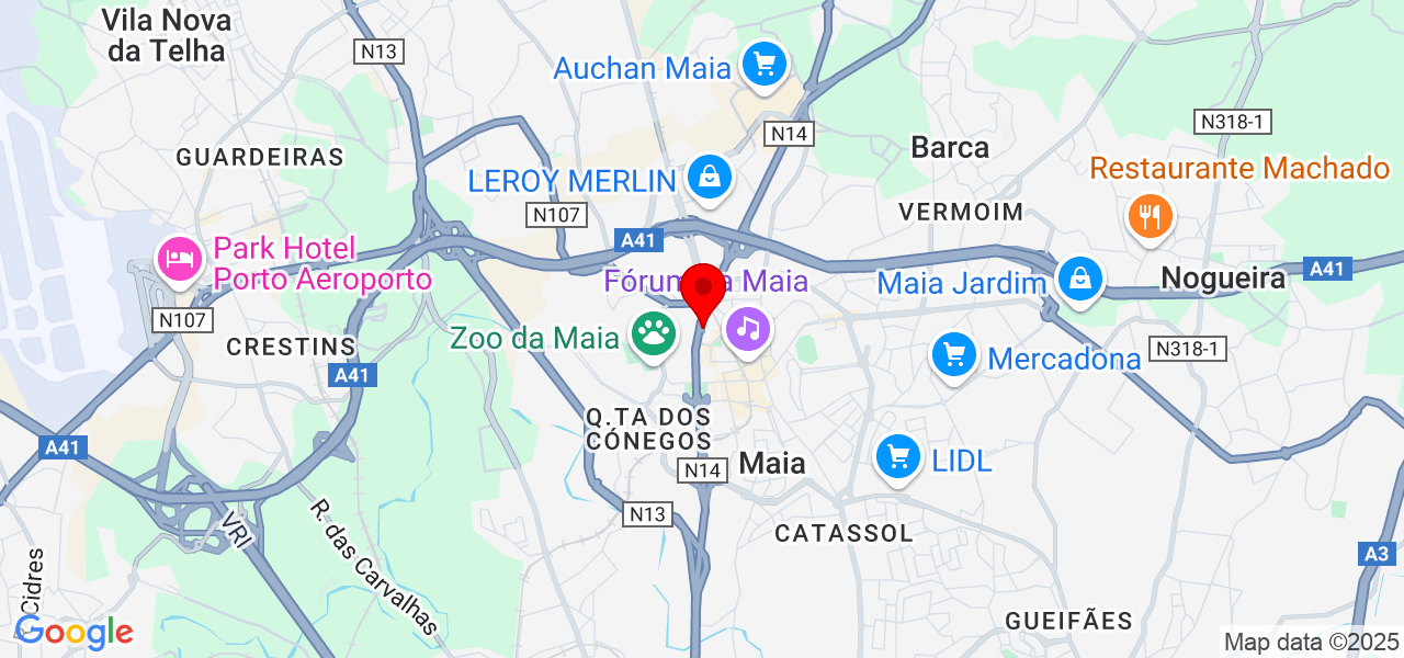 Rumo Livre - Porto - Maia - Mapa