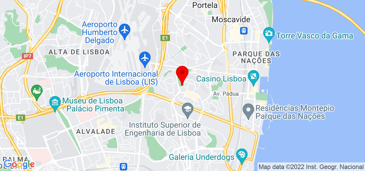 S&eacute;rgio - Lisboa - Lisboa - Mapa