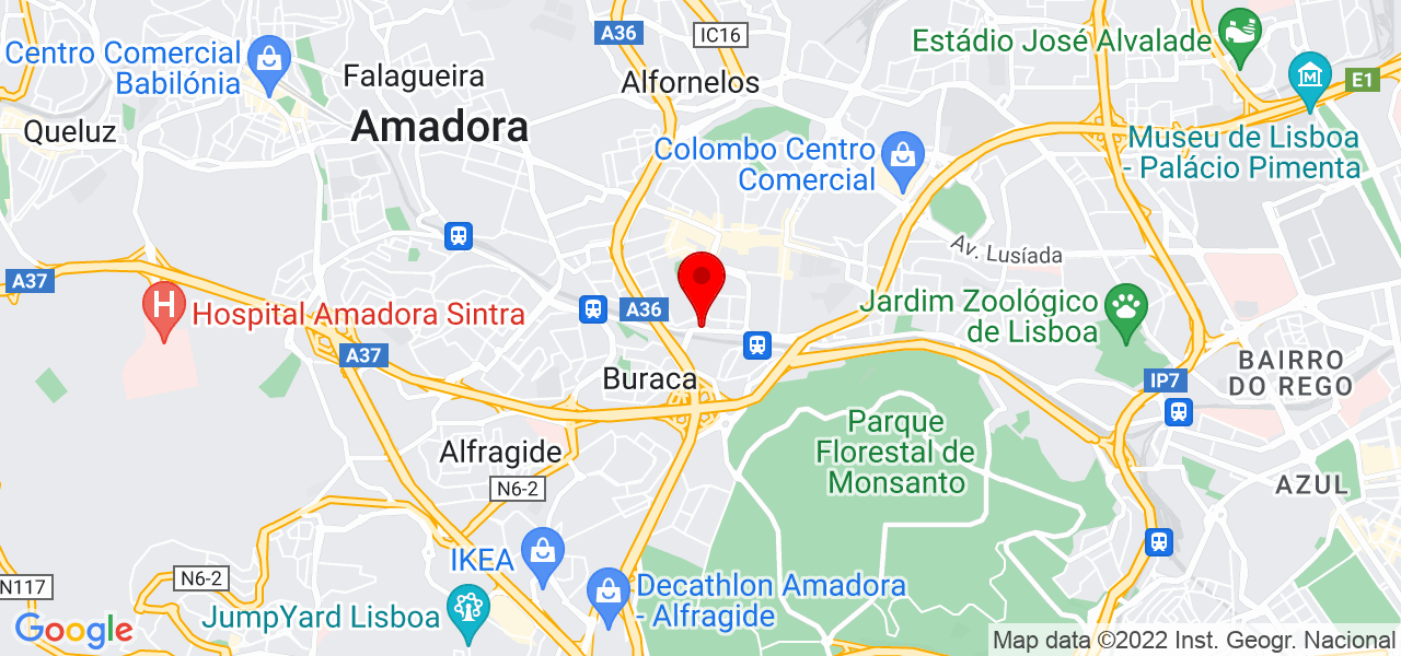 Ama, babysitter - Lisboa - Lisboa - Mapa