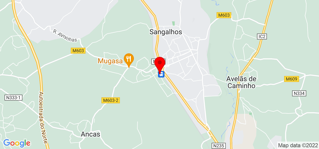 REABCIVIL/REABCLEAN - Aveiro - Anadia - Mapa