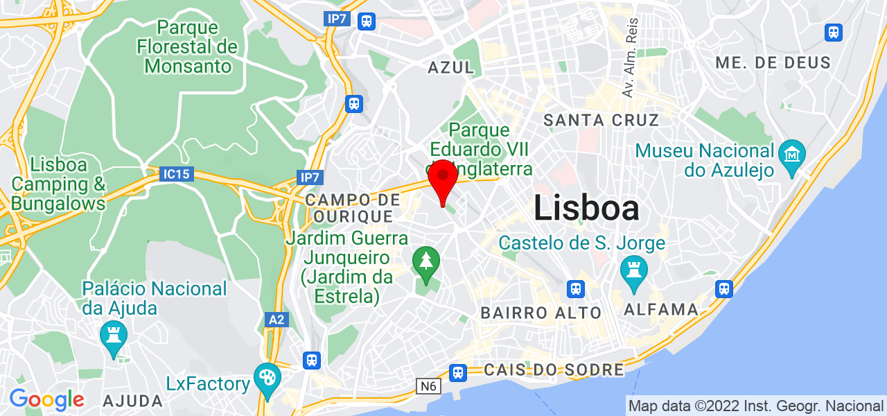 Margarida Pardal - Lisboa - Lisboa - Mapa