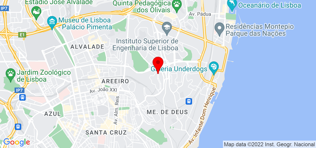 Pamella Fonseca - Lisboa - Lisboa - Mapa