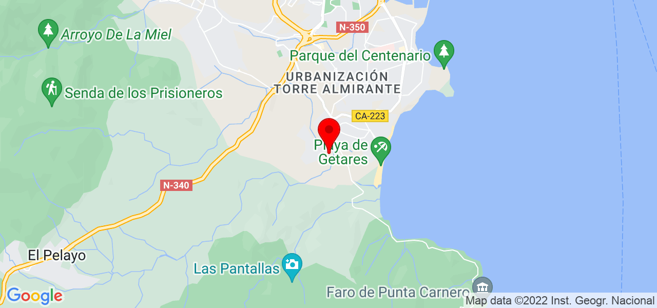 Alba - Andalucía - Algeciras - Mapa