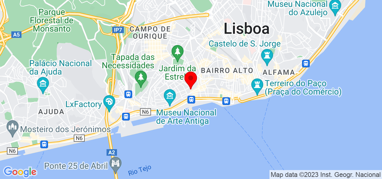 Evelyn - Lisboa - Lisboa - Mapa