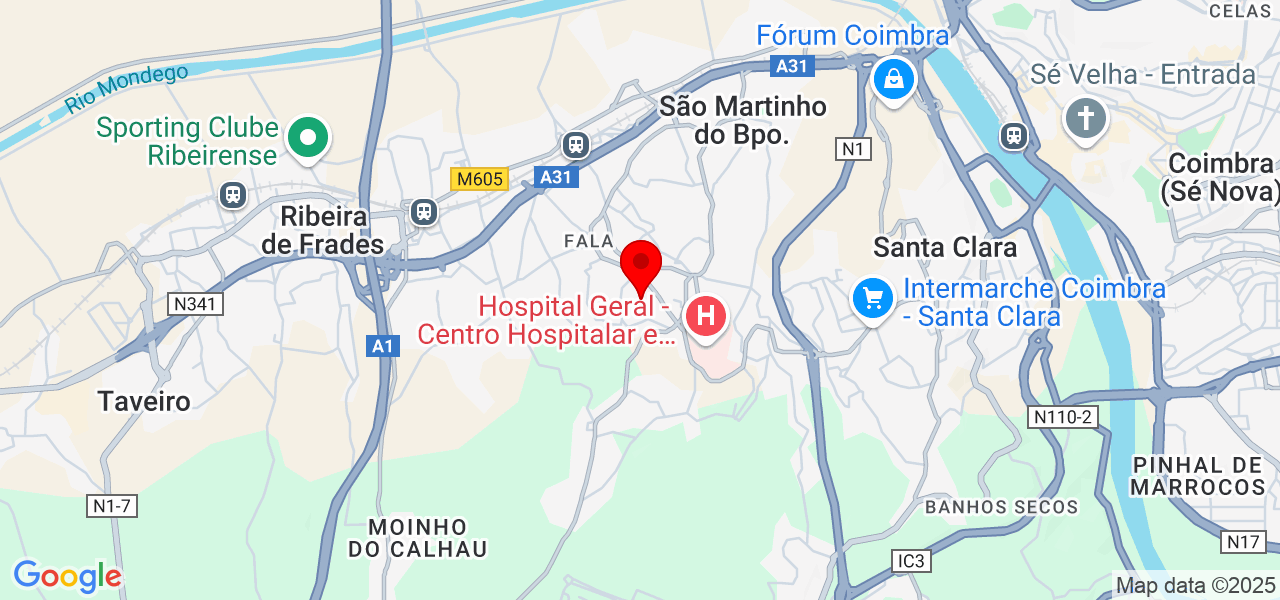 Dominique Fernandes - Coimbra - Coimbra - Carte