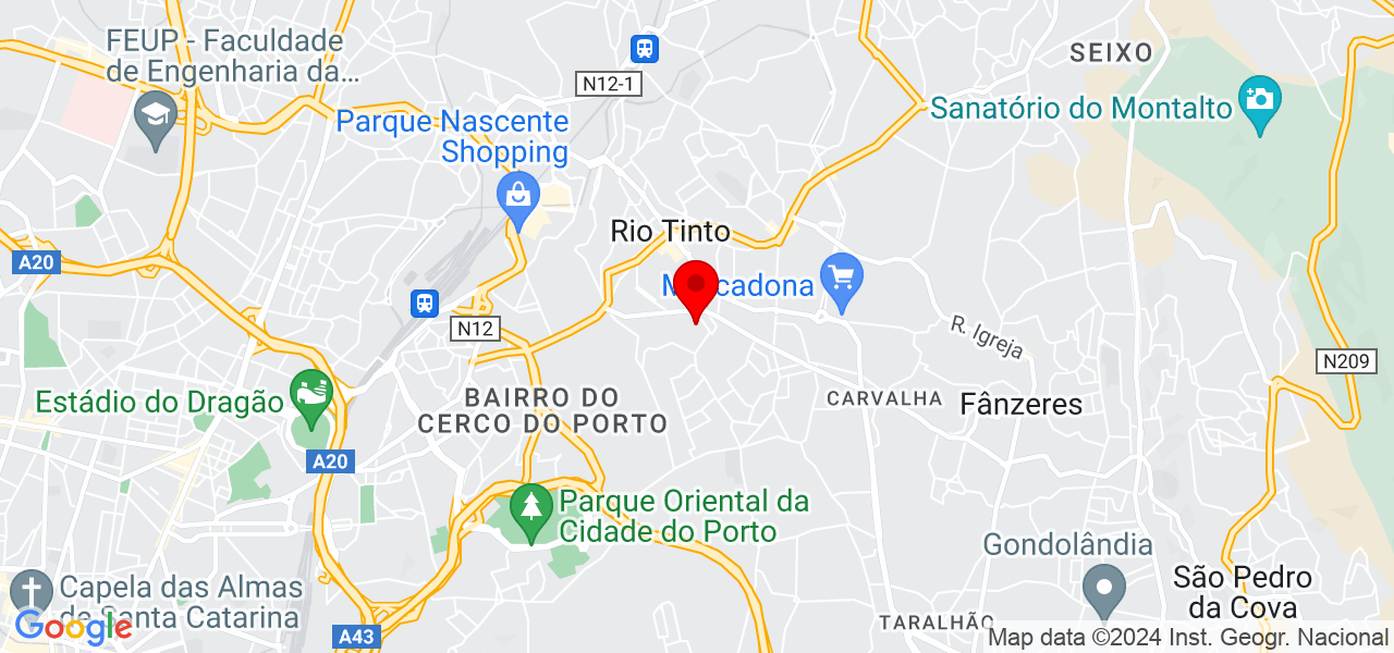 David - Porto - Gondomar - Mapa