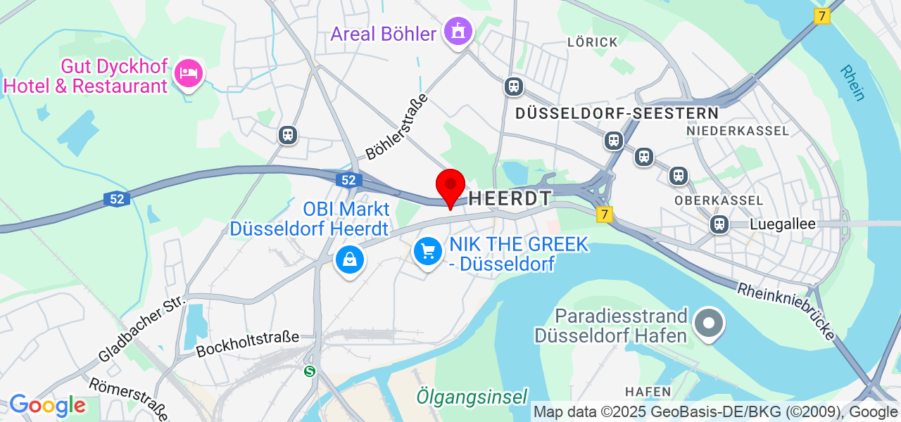 TANO - Nordrhein-Westfalen - Düsseldorf - Karte