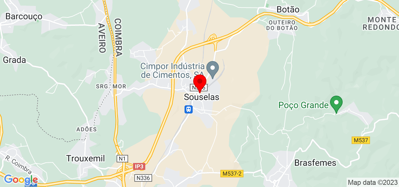 Ellen Falc&atilde;o - Coimbra - Coimbra - Mapa