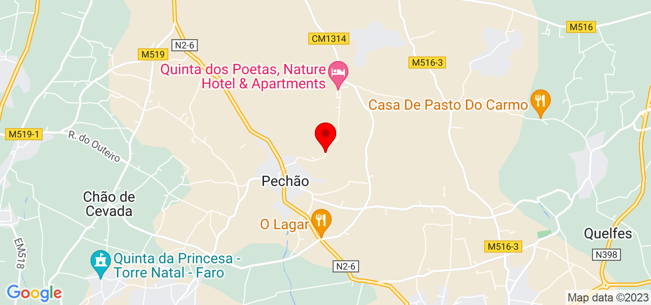 Gil Caetano - Faro - Olhão - Mapa