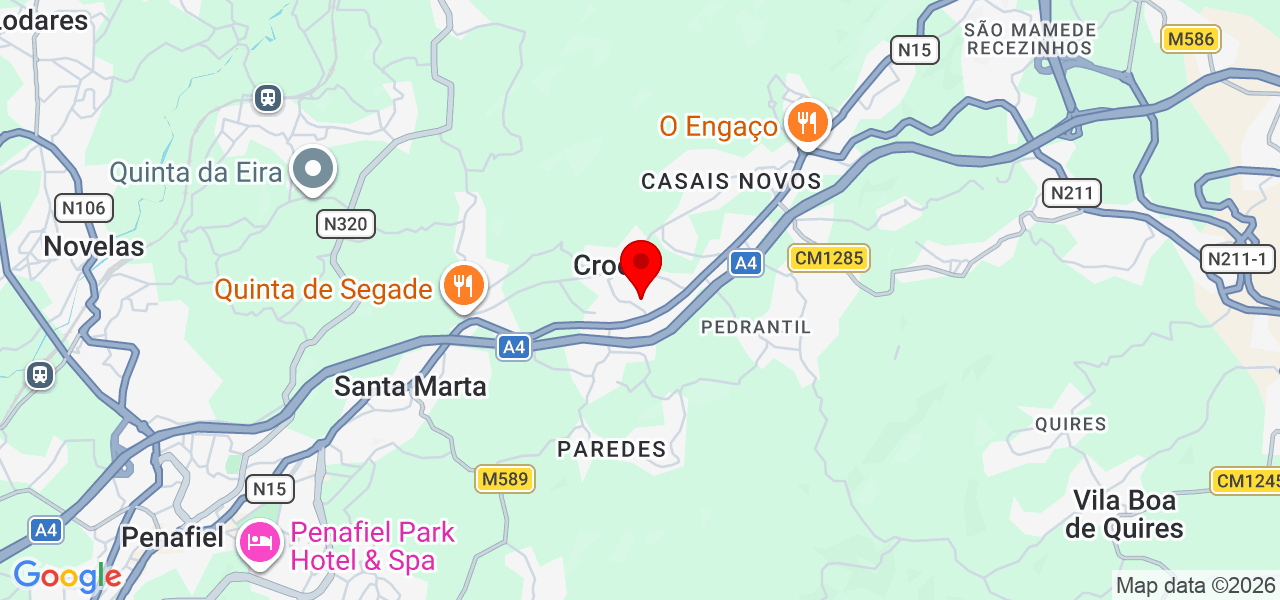 JD limpezas em Geral. - Porto - Penafiel - Mapa
