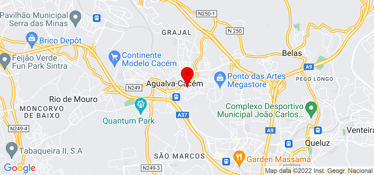 Bouba Bolly - Lisboa - Sintra - Mapa