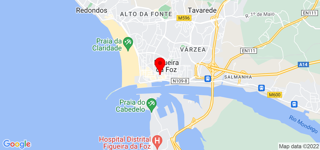 TBC Events - Coimbra - Figueira da Foz - Mapa