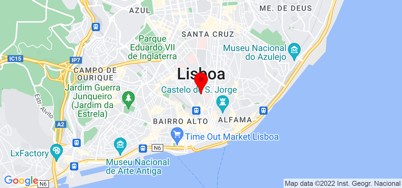 Cl&iacute;nica Unimundos - Lisboa - Lisboa - Mapa