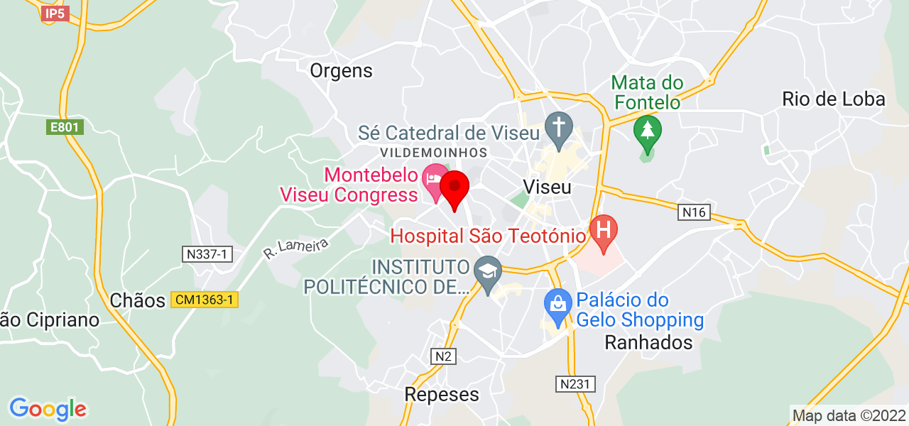 Renata Pires - Viseu - Viseu - Mapa