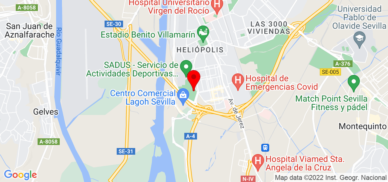 Mario D&iacute;az Morlano - Andalucía - Sevilla - Mapa