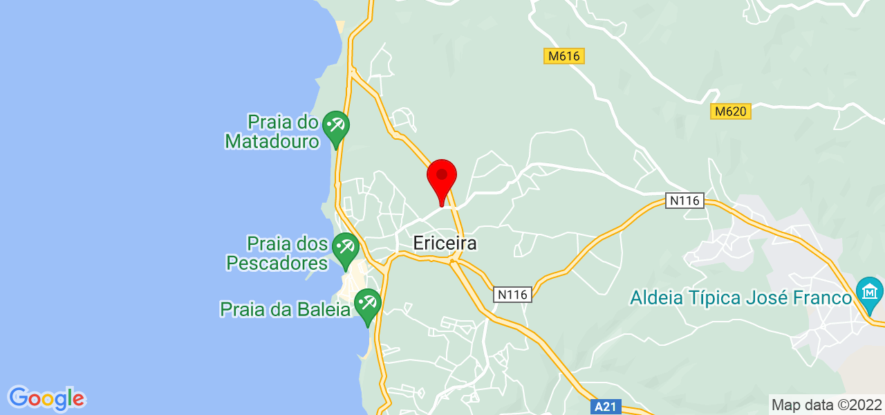 Janet bimson - Lisboa - Mafra - Mapa