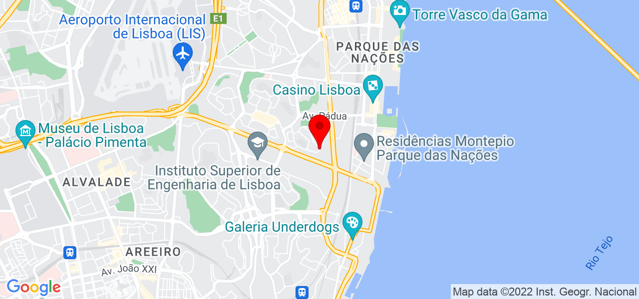 Luciane Teixeira Correa - Lisboa - Lisboa - Mapa