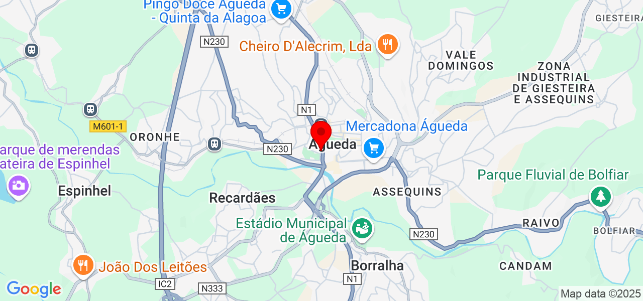 ALMEIDA ELETRICISTA E REPAROS - Aveiro - Águeda - Mapa