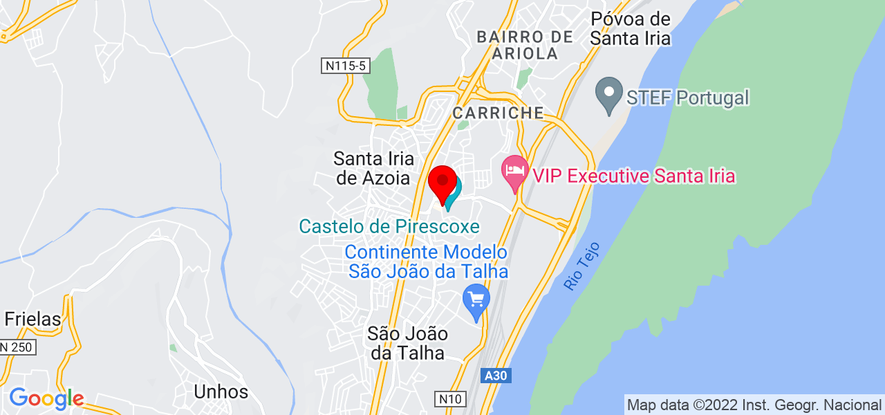 Teo - Lisboa - Loures - Mapa