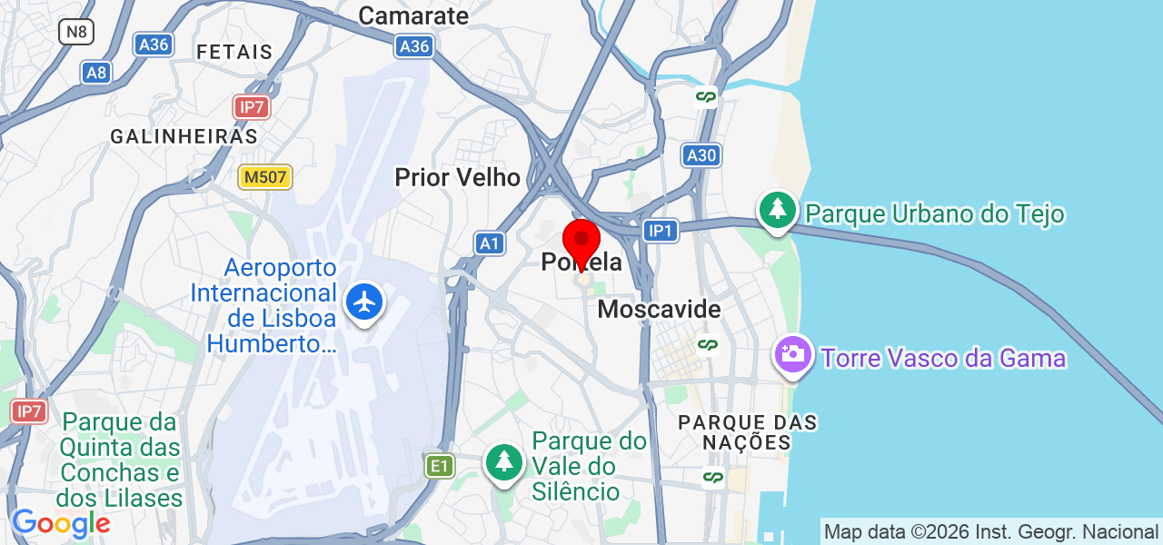 A-Projects - Lisboa - Loures - Mapa