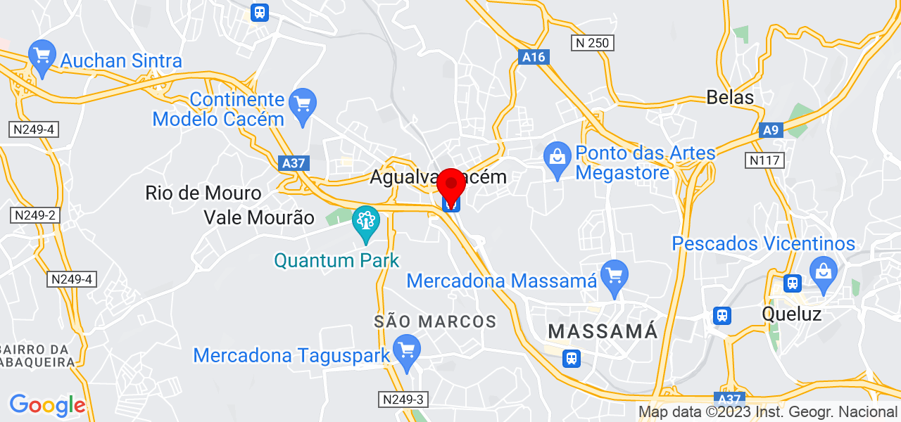 Manas Limpezas - Lisboa - Sintra - Mapa