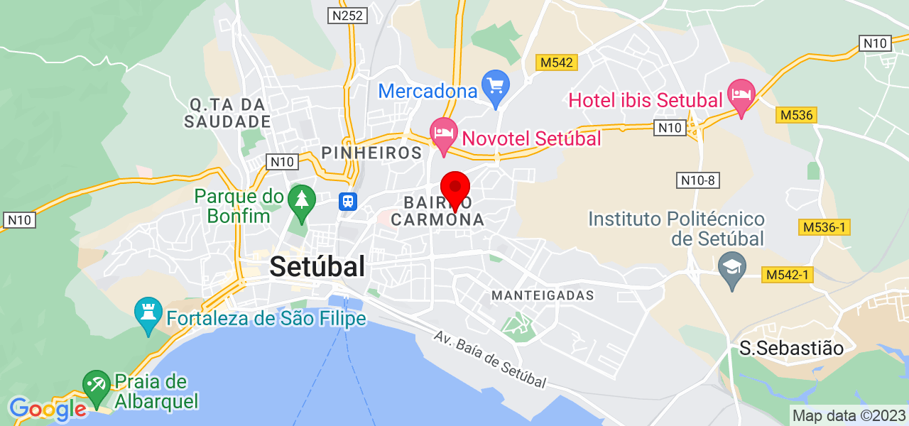 F&aacute;bio Ros&aacute;rio - Setúbal - Setúbal - Mapa