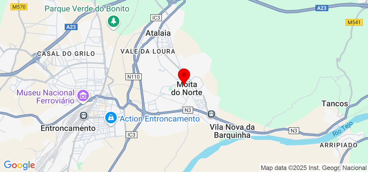 Jo&atilde;o Maranga - Santarém - Vila Nova da Barquinha - Map