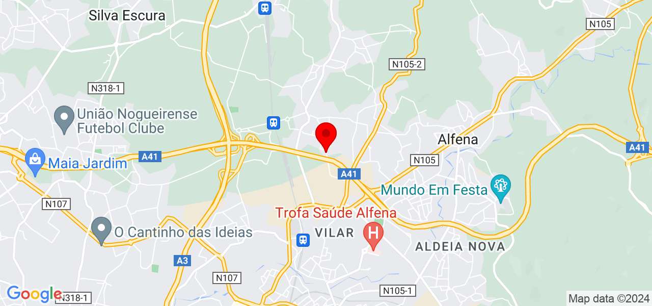 M&amp;C cuida - Porto - Maia - Mapa