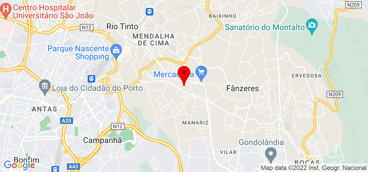 Marta - Porto - Gondomar - Mapa