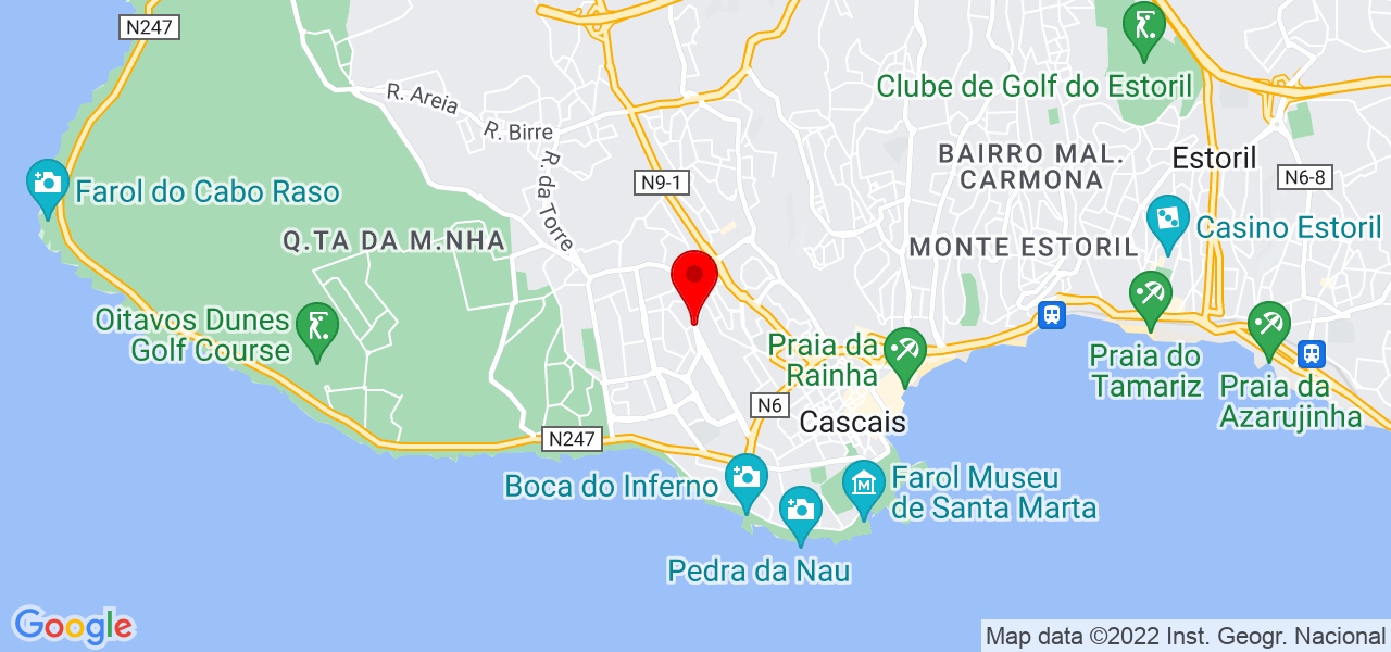 Inacia santos - Lisboa - Cascais - Mapa