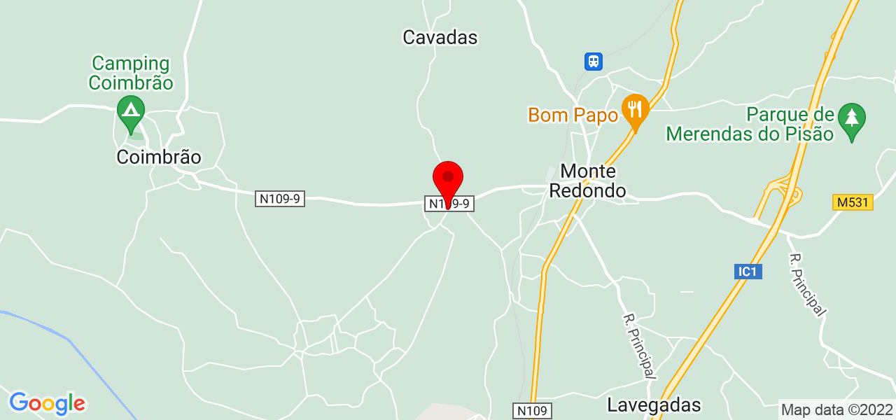 Gabriel de Camargos - Leiria - Leiria - Mapa