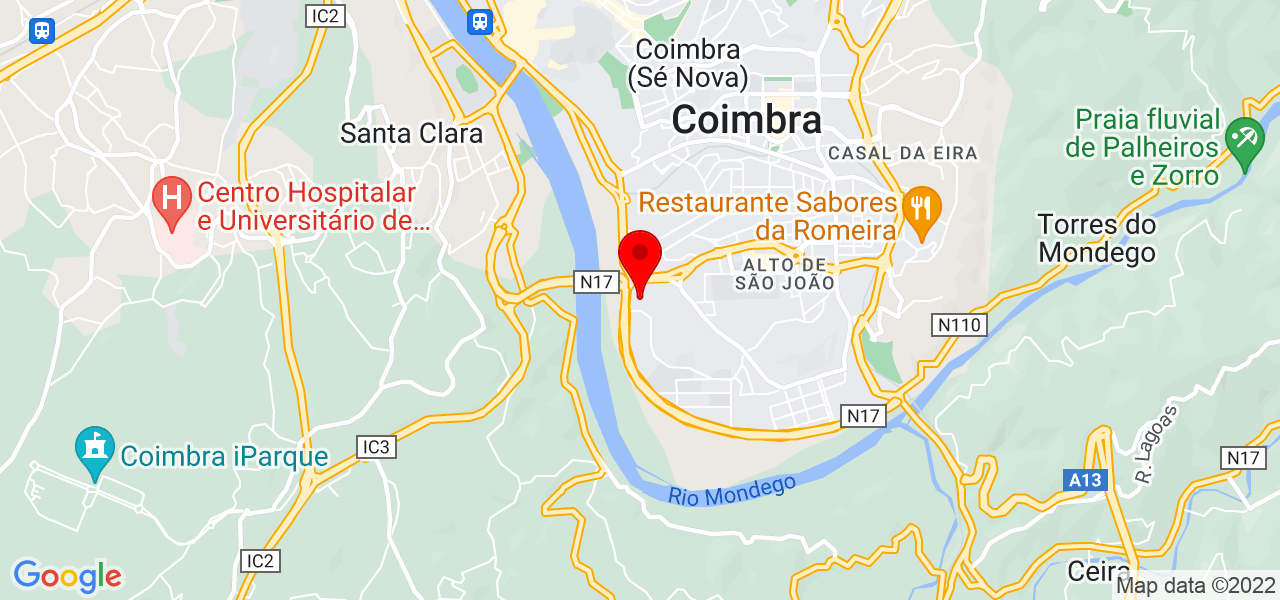 Mariana Barreira - Coimbra - Coimbra - Mapa