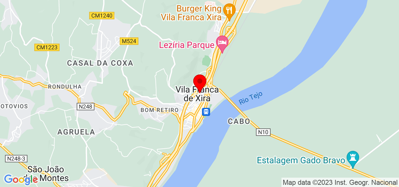 Waneyd - Lisboa - Vila Franca de Xira - Mapa