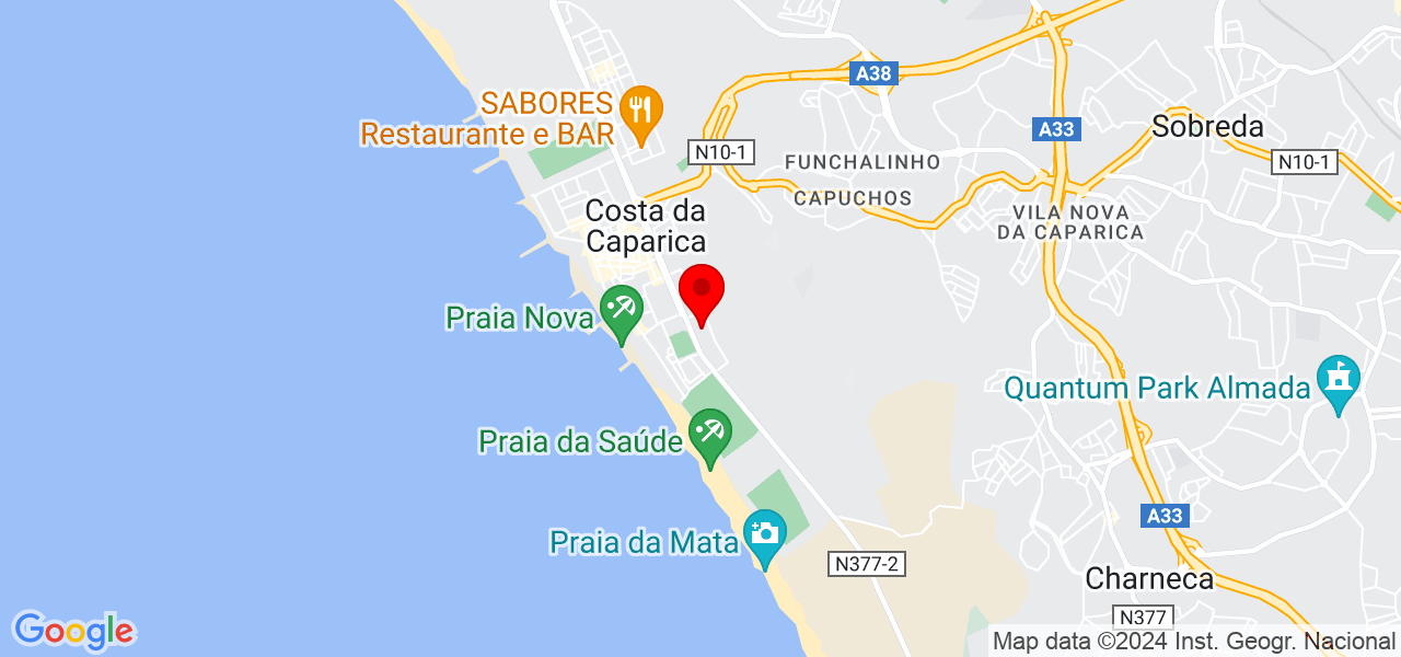 Regis Mendon&ccedil;a - Setúbal - Almada - Mapa