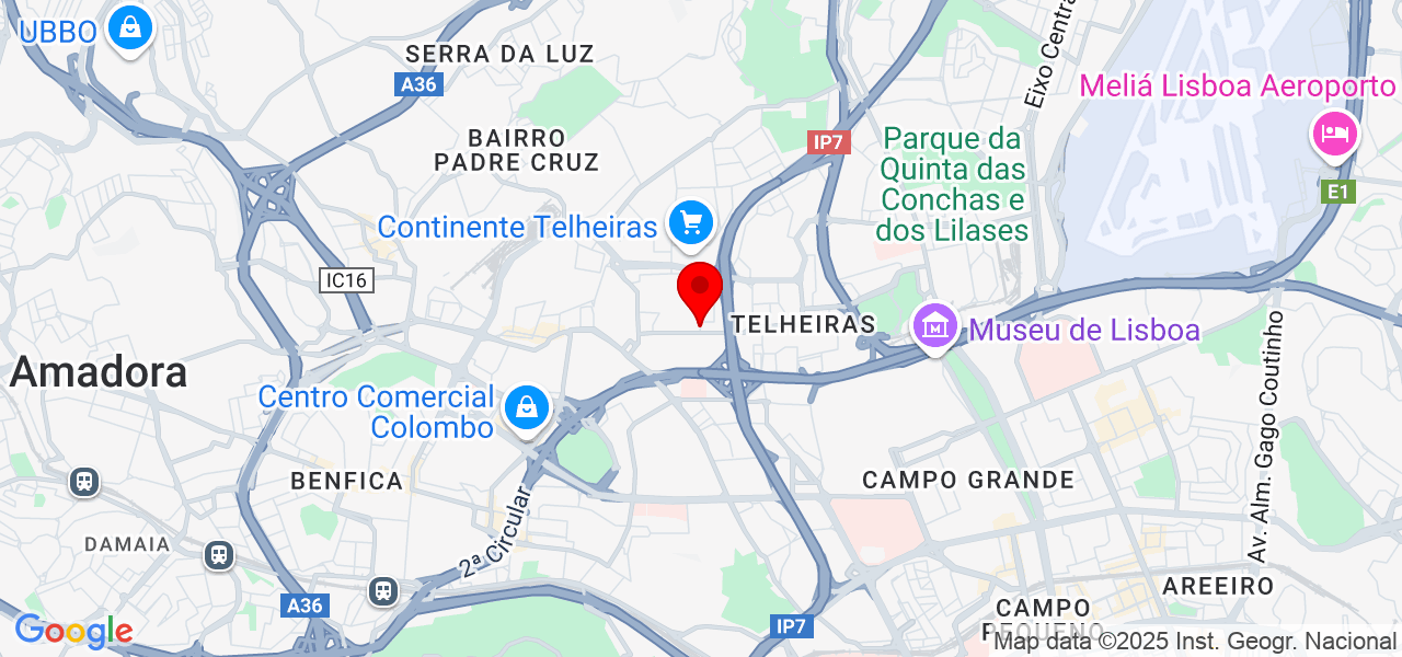 Agnaldo Avela nascente - Lisboa - Lisboa - Map