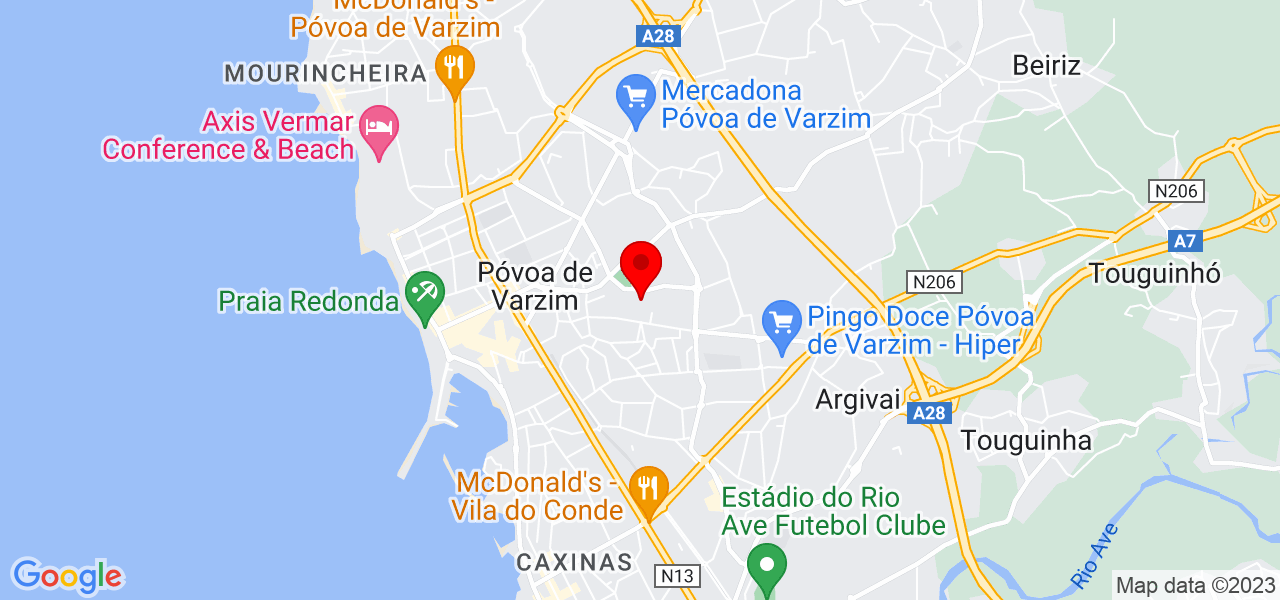 CT Marcos Rocha - Porto - Póvoa de Varzim - Mapa