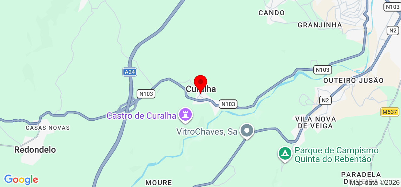 F3 higienização e impermeabilização - Vila Real - Chaves - Karte