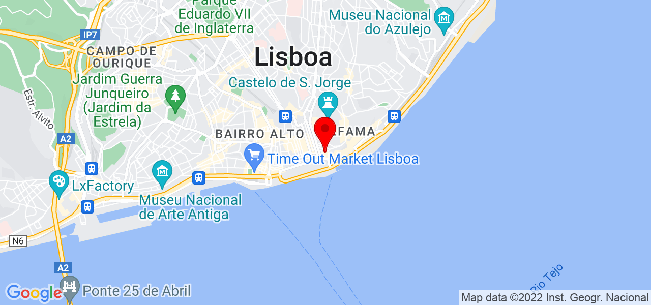 Cristina Cortez - Lisboa - Lisboa - Karte