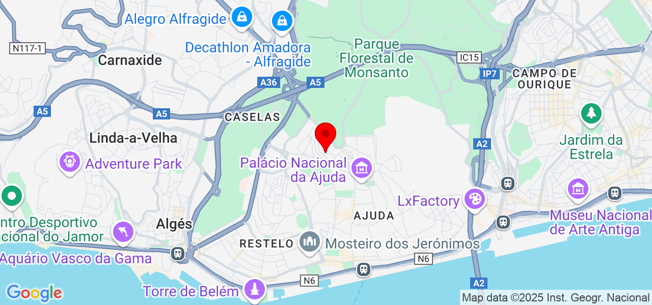 Lopes Treinador Canino - Lisboa - Lisboa - Mapa