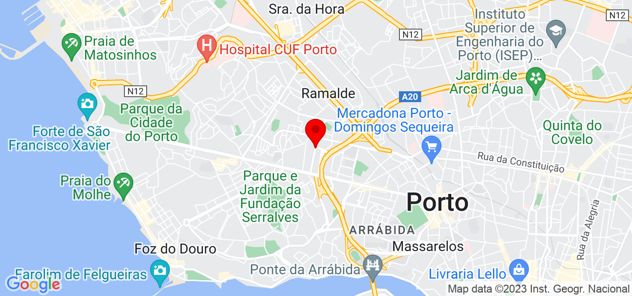 Nuno Santos - Porto - Porto - Mapa