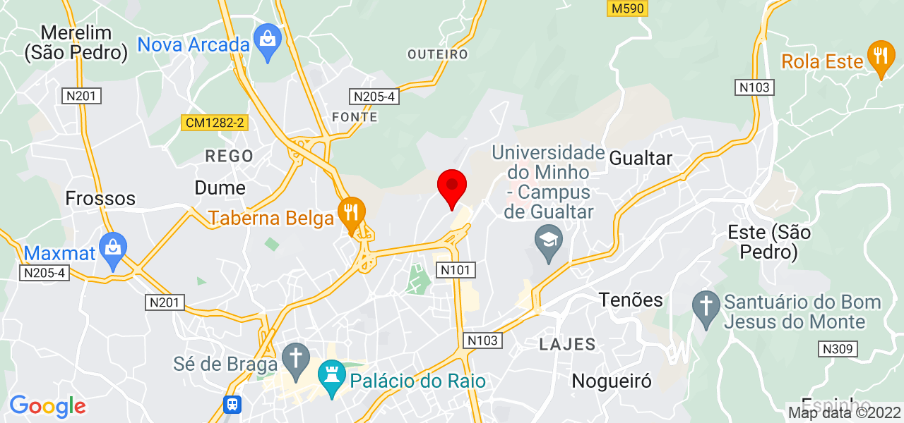 Jorge - Braga - Braga - Mapa