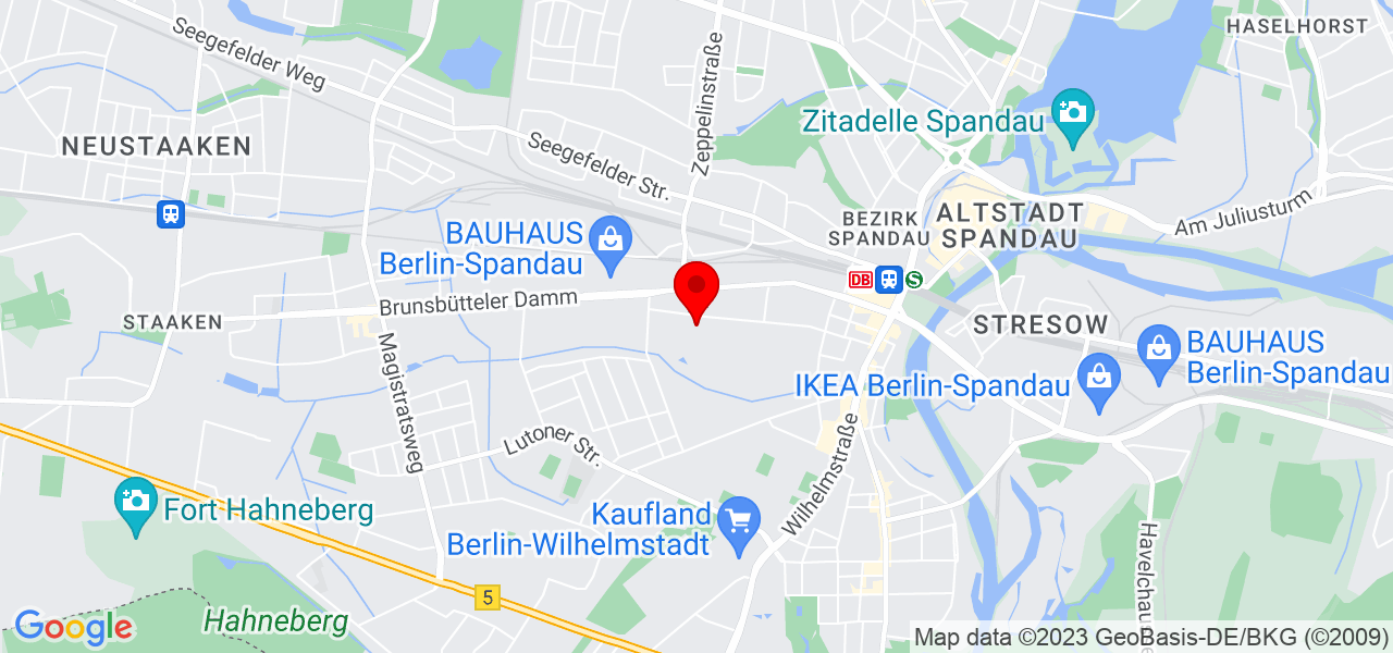 WohnLUXUS Bau GmbH - Berlin - Berlin - Karte