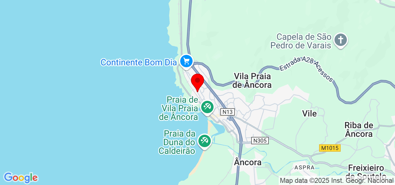 Joana Ferreira - Viana do Castelo - Caminha - Map