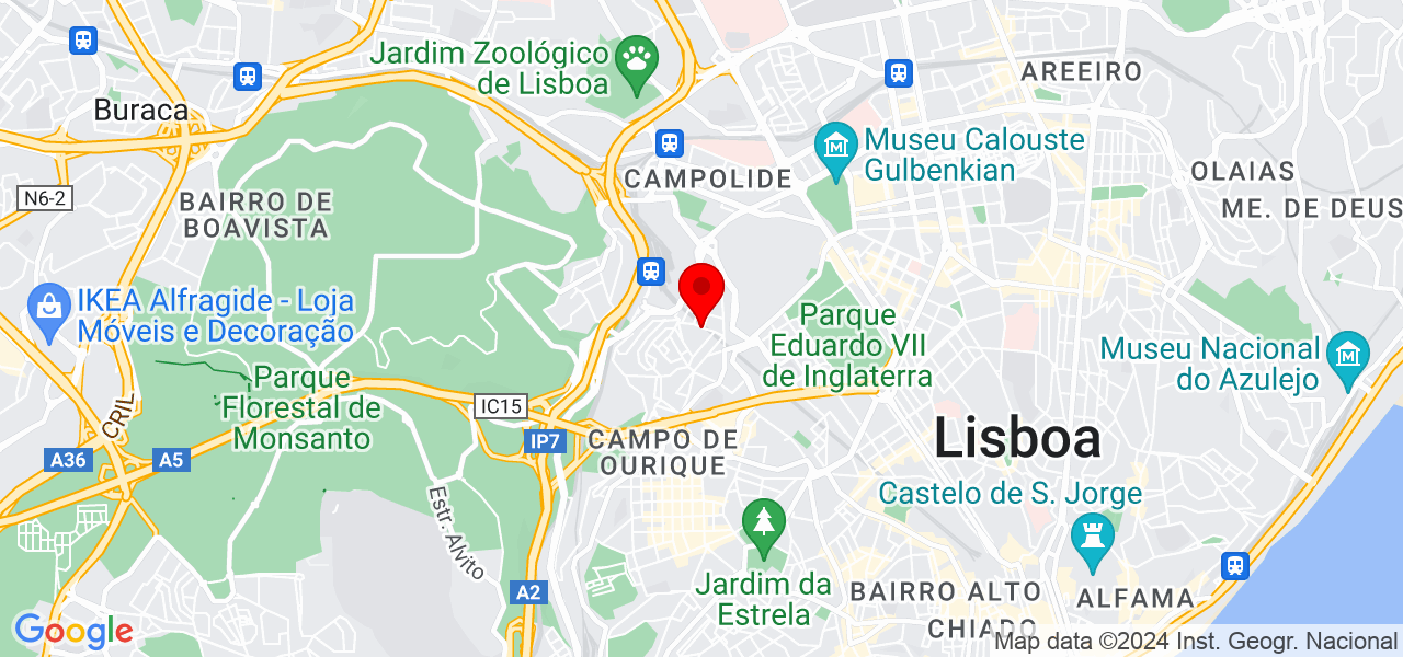 Sonia Gonçalves / Jessica Moreira - Lisboa - Lisboa - Mapa