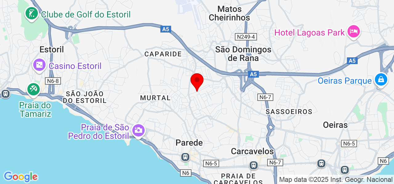 Luís Barbosa - Lisboa - Cascais - Mapa
