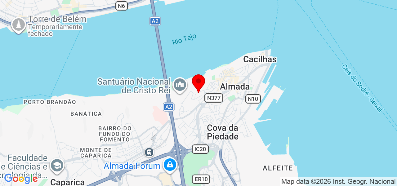 dri_leahofc - Setúbal - Almada - Map