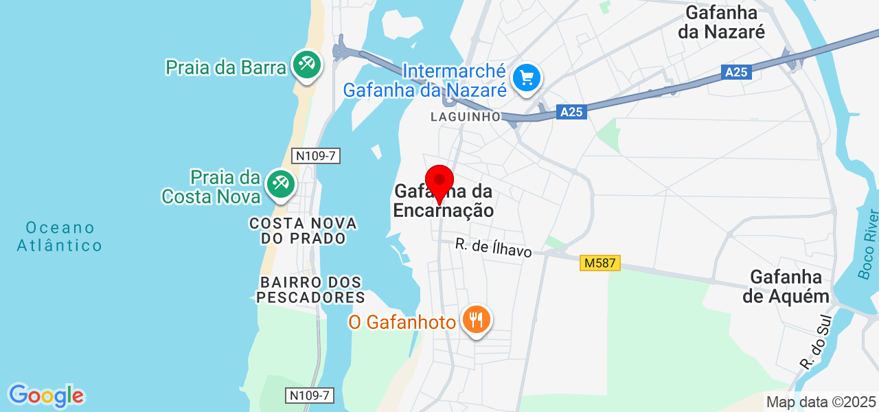 Izoleyde Contezini - babysitting - Aveiro - Ílhavo - Karte