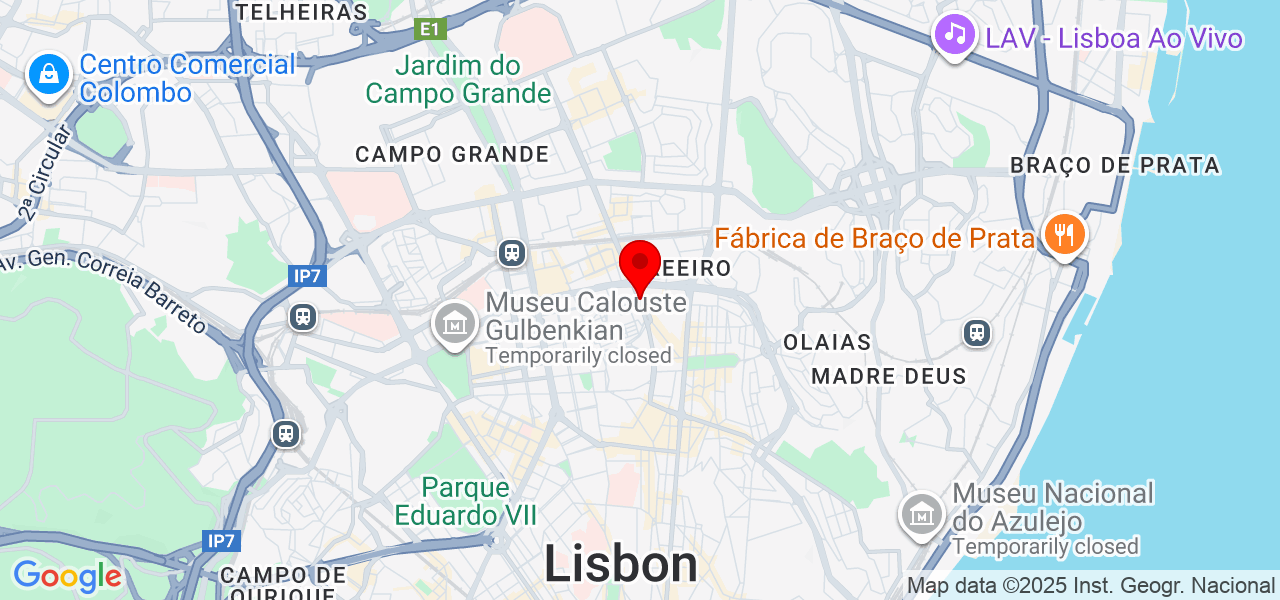 ColorCraft, - Lisboa - Lisboa - Map